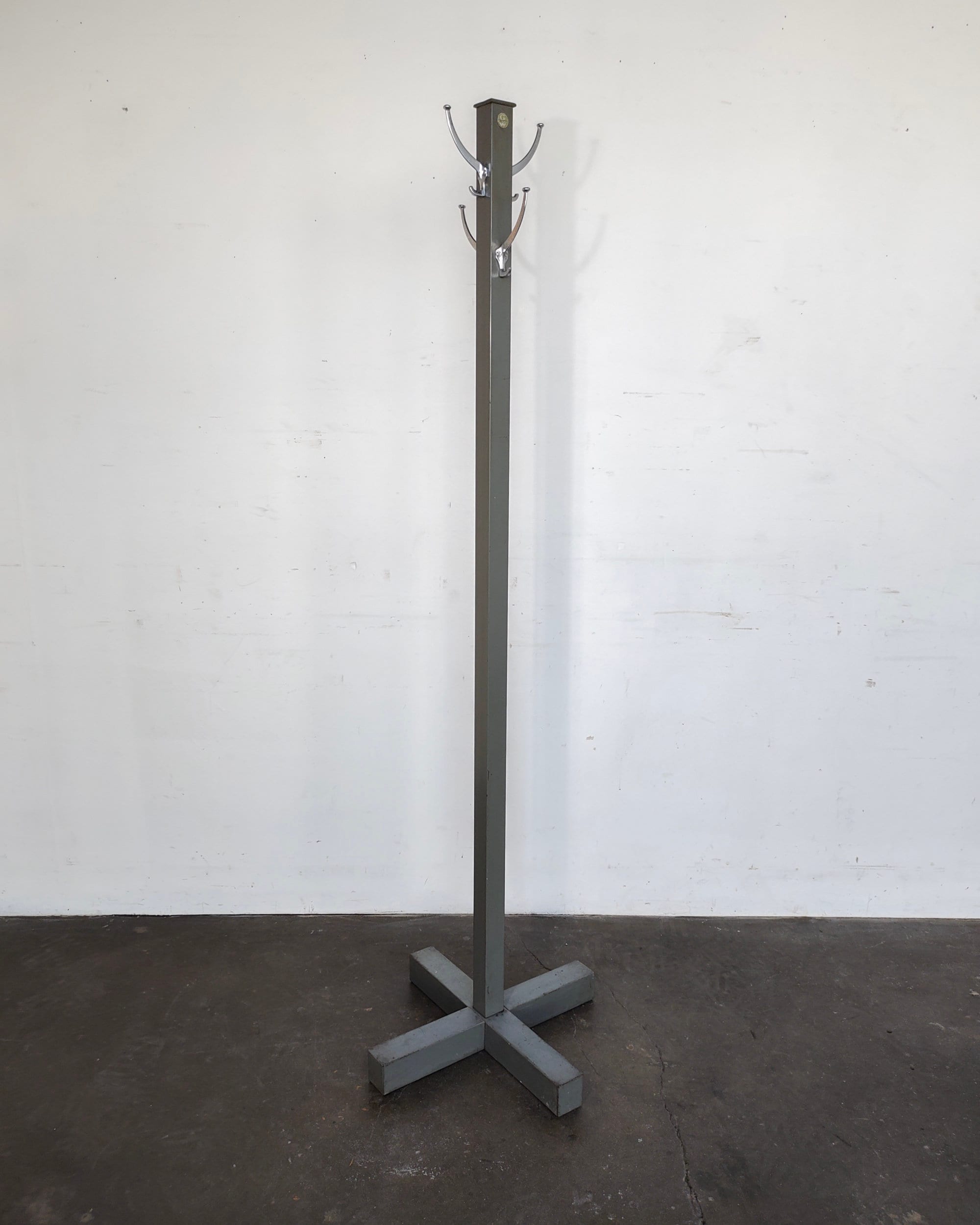 Industrial Mid Century Coat and Hat Rack by Globe Wernicke - Etsy