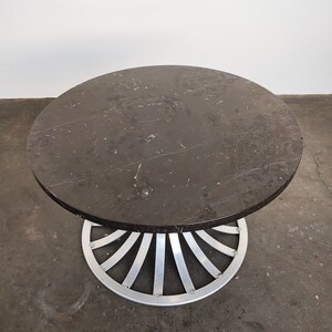 Russell Woodard Aluminum Tulip Coffee Table 1960s immagine 2