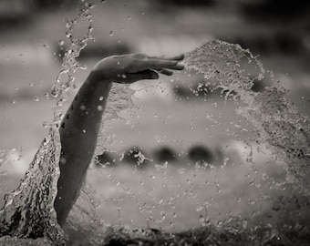 Backstroke Hand- Photography --  8x12