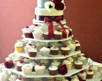 octagon cake stand etsy