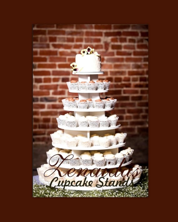 Cupcake Stand 7 Tier Round 200 Cupcakes With Threaded Rod Etsy