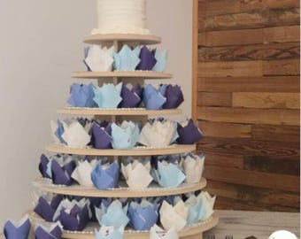 Doughnut Stand Cupcake Tower Cake Display 180 Cupcakes
