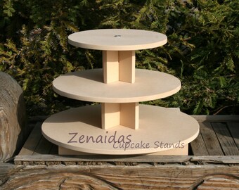 Cupcake Stand 3 Tier Round Dessert Stand Donut Tower Birthday Wedding Party Display