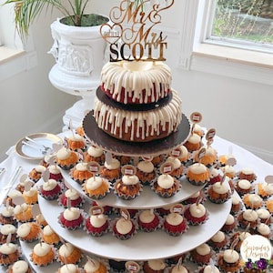 Cupcake Stand White Melamine 5 Tier 150 Cupcakes Donut Stand Wood Cupcake Tower Wedding Stand Birthday Stand Display Stand Quince Cookie