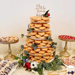 Cupcake Stand Wedding Tower 140 Cupcakes 6 Tier White Melamine Cake Stand Birthday Platter Donut Tower