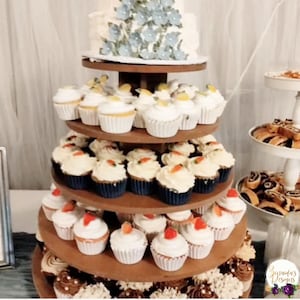 Cupcake Tower 100 Cupcakes Wedding Stand Dessert Tier Doughnut Stand Donuts Tray Party Platter Wedding Display Cupcake Stand Cake