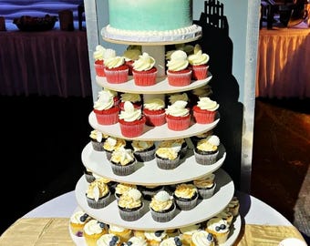 Cupcake Stand 6 Tier Dessert Stand Cupcake Tower Wedding Stand Birthday Donut Stand Desserts Quince