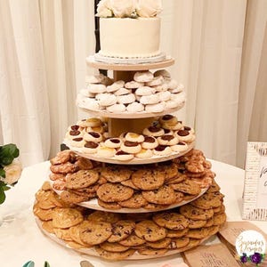 Cupcake Stand 150 Cupcakes Wedding Display Cake Tower 150 Standard Cupcakes Quince Centerpiece Birthday Doughnuts Dessert Tower