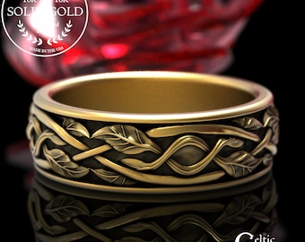 Gold Celtic Rings
