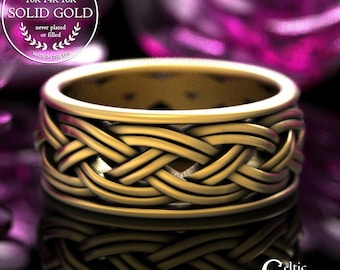Gold Celtic Rings