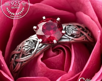 Silver Engagement Rings