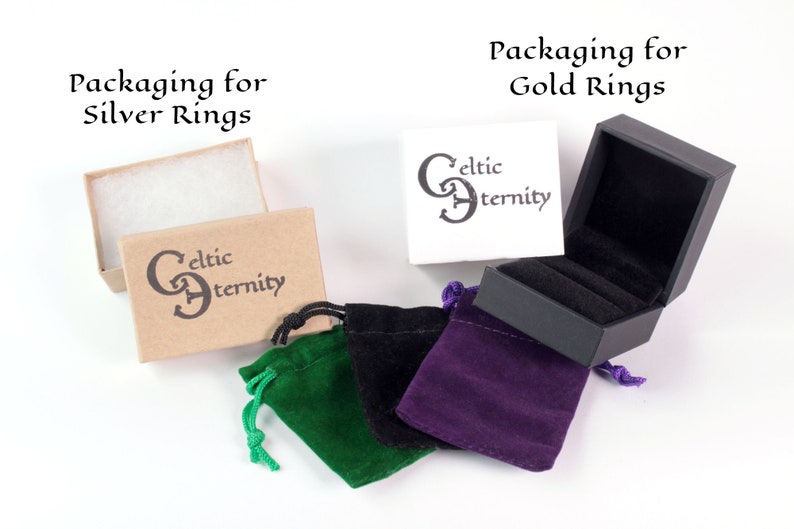 Emerald & Silver Celtic Wedding Band Modern Wedding Ring Etsy