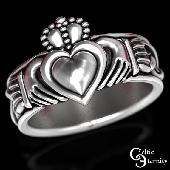 Infinity claddagh ring discount