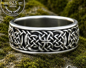 Silver Celtic Rings