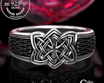 Silver Celtic Rings