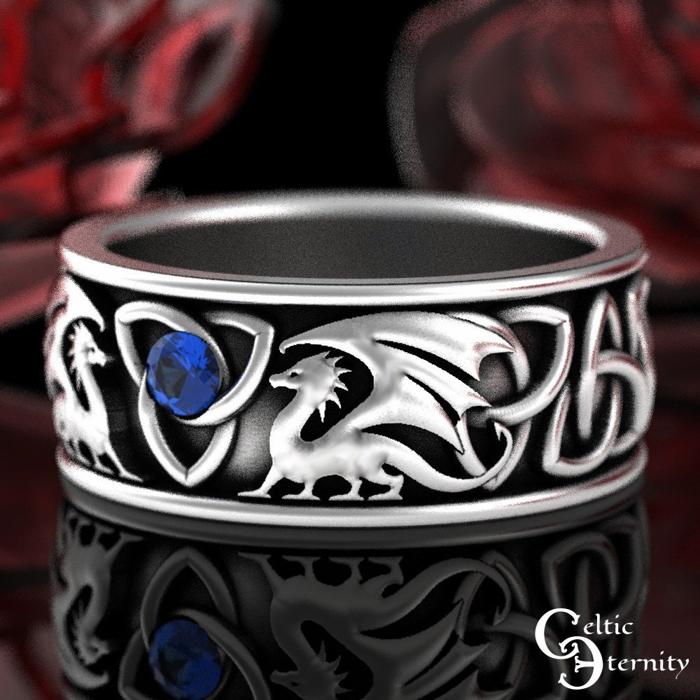 Sterling Silver Dragon Ring – FASHIONOPOLITAN