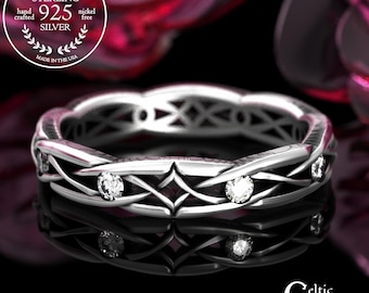 Silver & Gemstone Rings