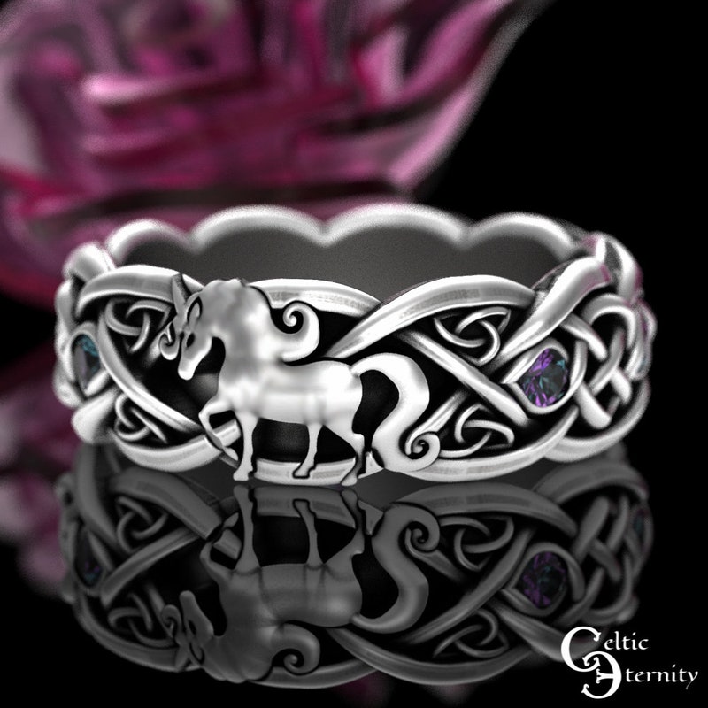 Enchanted Unicorn Ring - Ivory