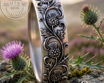 Thistle Wedding Bands