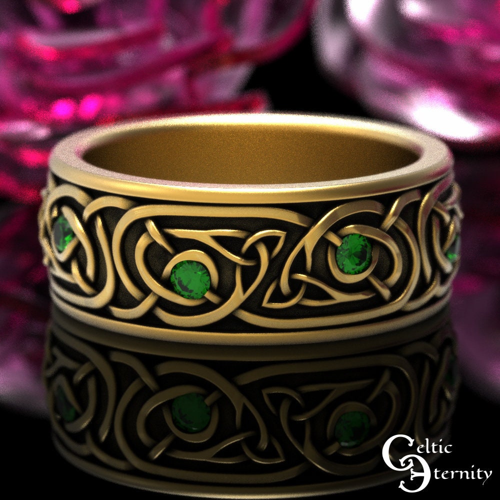 Cheap celtic hotsell wedding rings