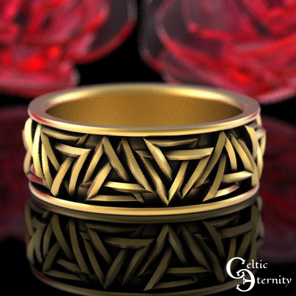 Gold Turquoise Geometric Kite Ring – Dea Dia