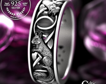 Silver Animal Rings