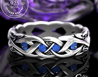Silver & Gemstone Rings