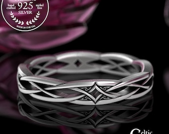Silver Celtic Rings