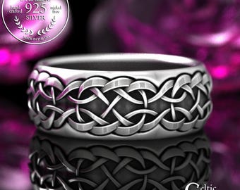 Silver Celtic Rings
