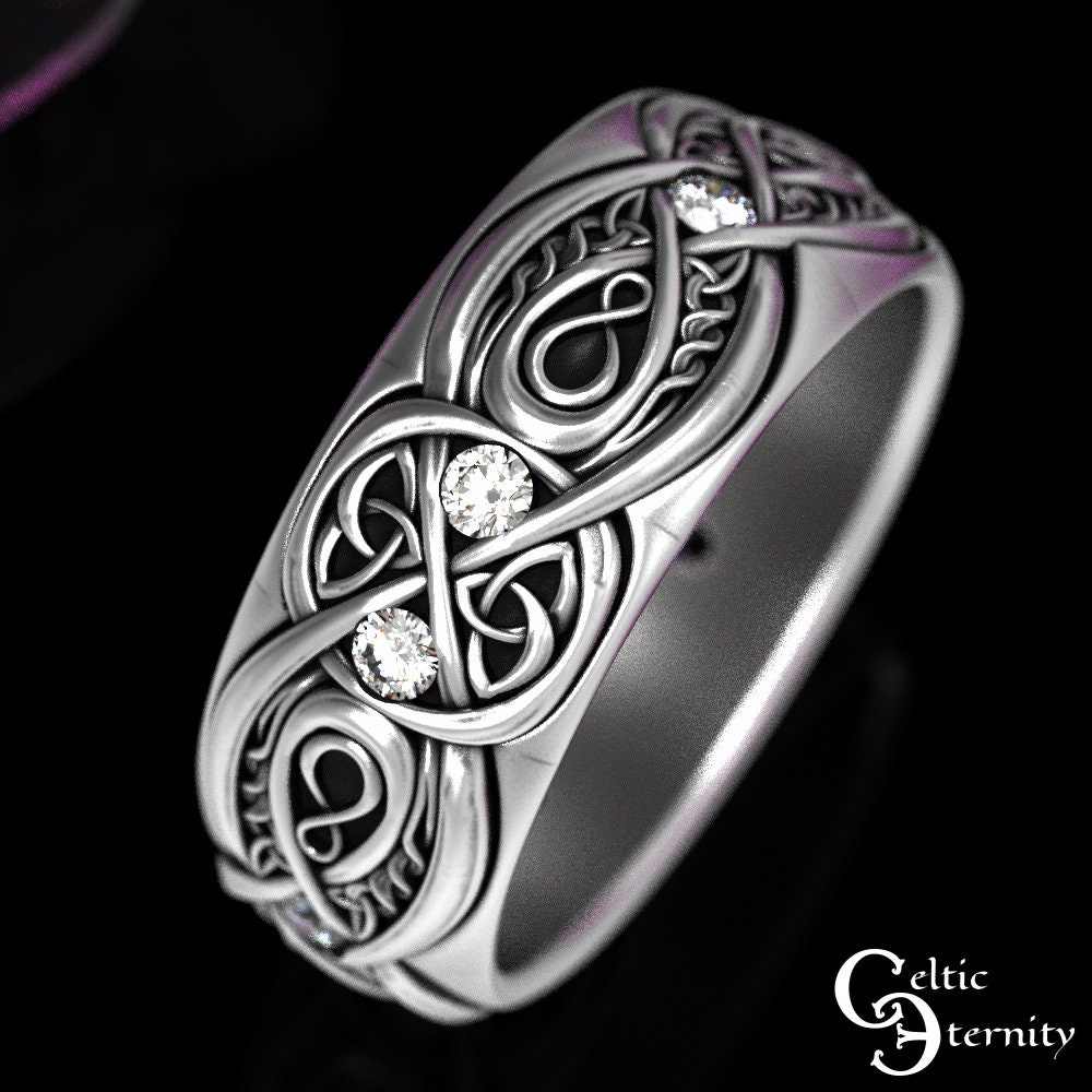 Krypton Symbolic Infinity Rings - Forever Metals