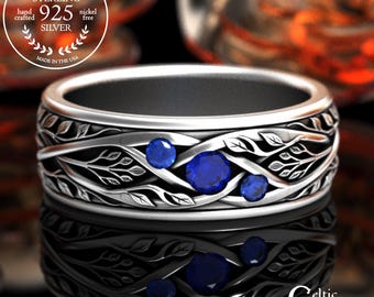 Silver & Gemstone Rings
