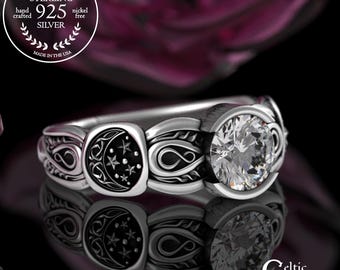 Silver Engagement Rings