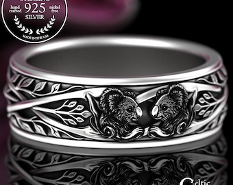 Silver Animal Rings