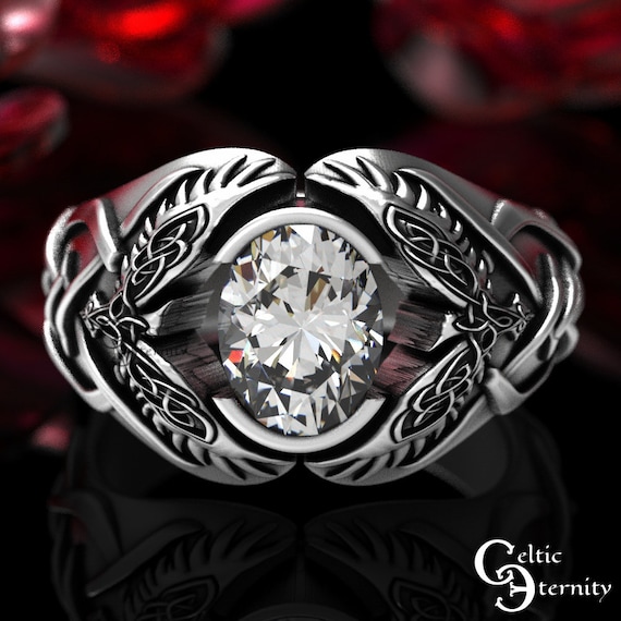Animal Engagement Rings - CelticEternity