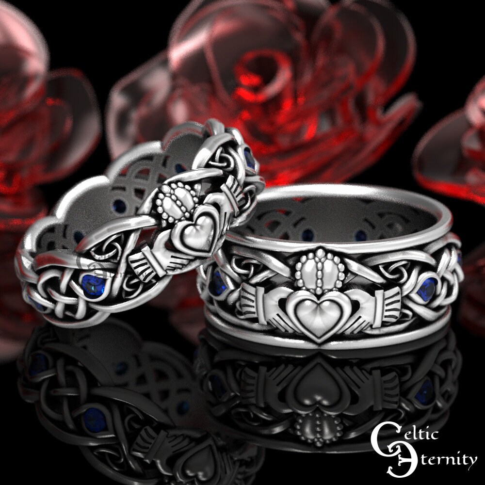 His and cheap hers claddagh rings