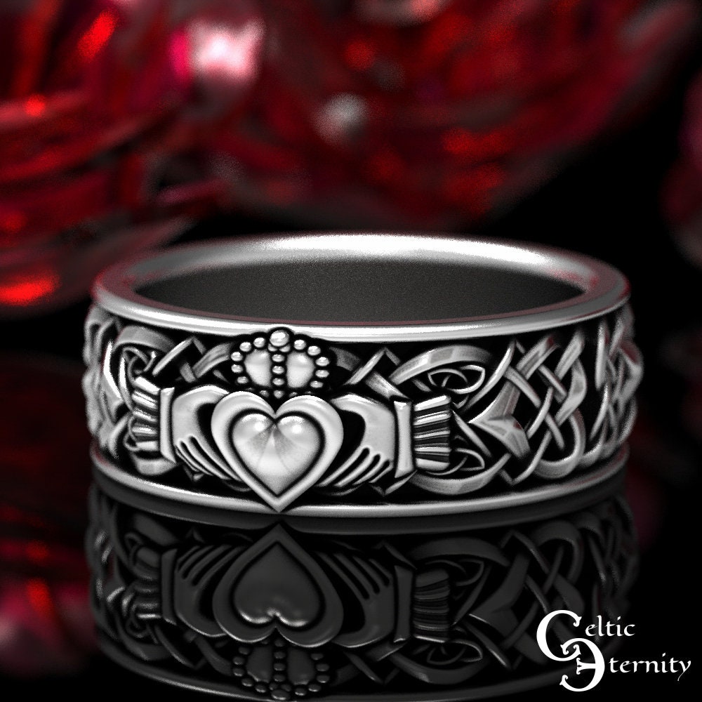 Irish Claddagh Ring - Celtic Rings | Camo Ever After
