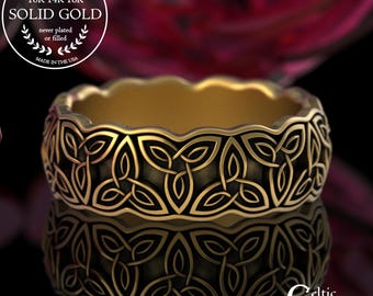 Gold Celtic Rings