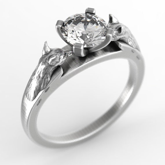 fox wedding ring