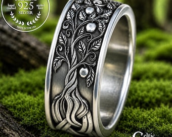 Silver Celtic Rings