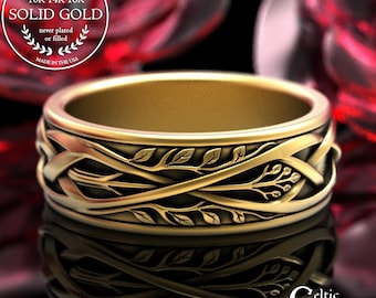 Gold Celtic Rings