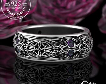 Silver & Gemstone Rings