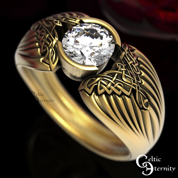 Animal Engagement Rings - CelticEternity