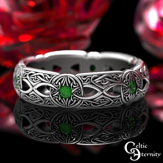 Celtic knotwork ring discount