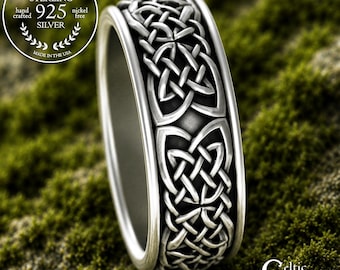 Silver Celtic Rings