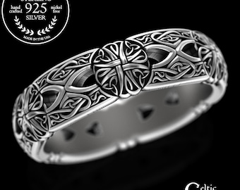 Silver Celtic Rings