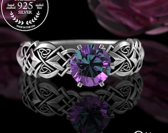 Silver Engagement Rings