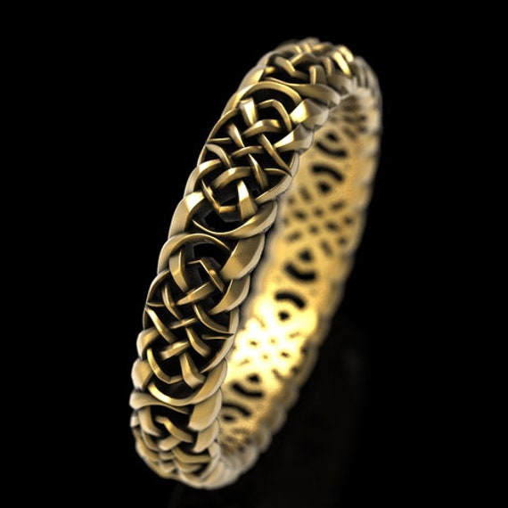 Gold Celtic Rings - CelticEternity