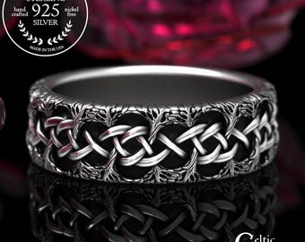Silver Celtic Rings