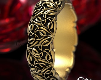 Gold Celtic Rings