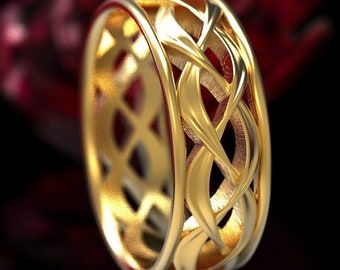 Gold Celtic Rings